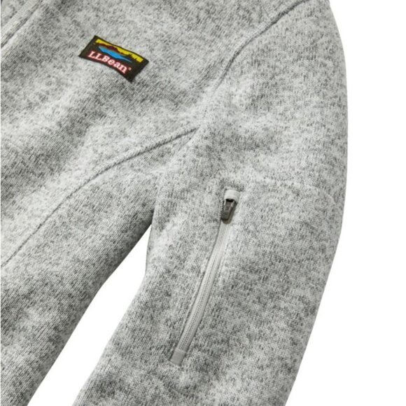 Women's L.L.Bean Sweater Fleece Full-Zip Jacket - Picture 4 of 4